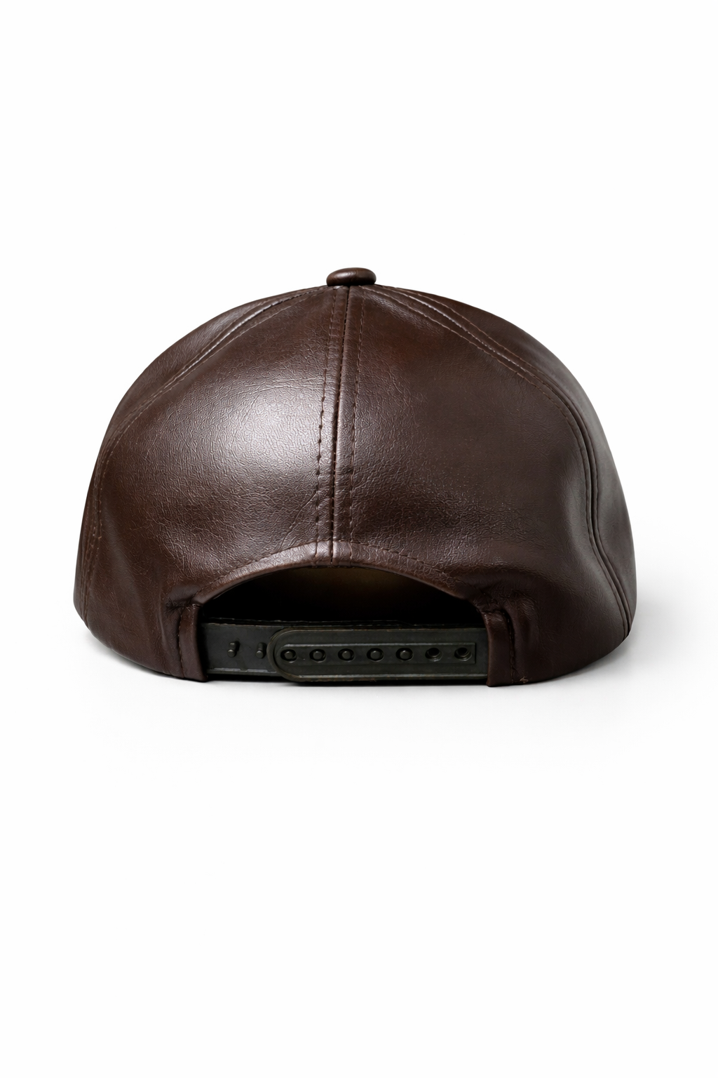 "Urban Leather Cap, Comfort Meets Style"
