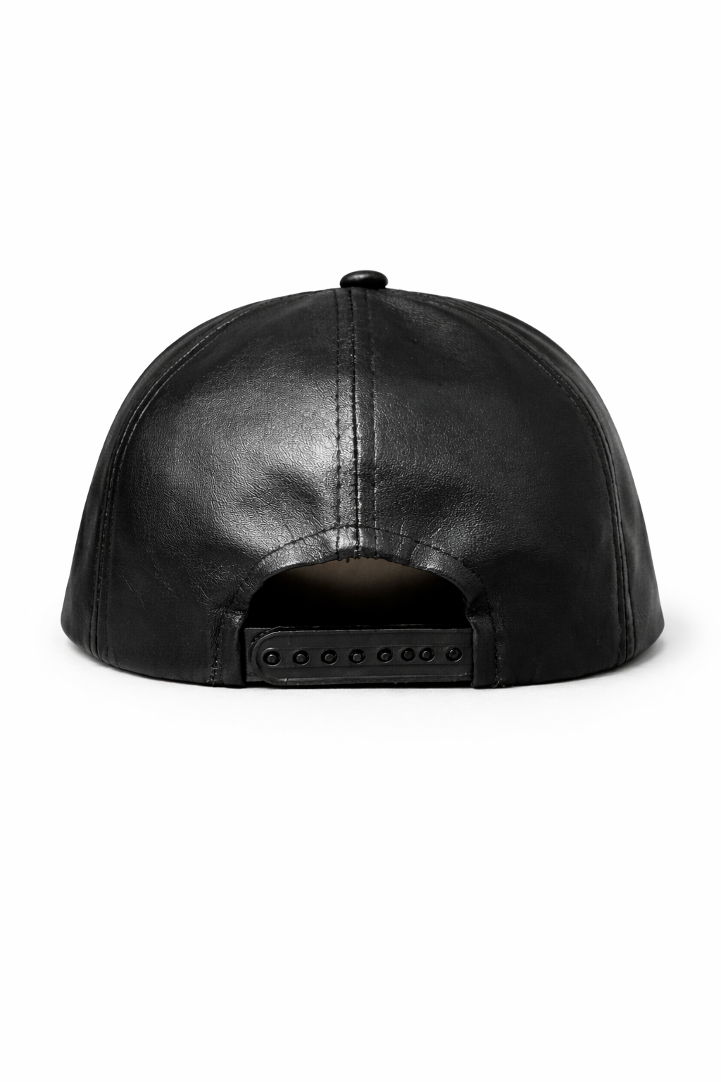 "Urban Leather Cap, Comfort Meets Style"